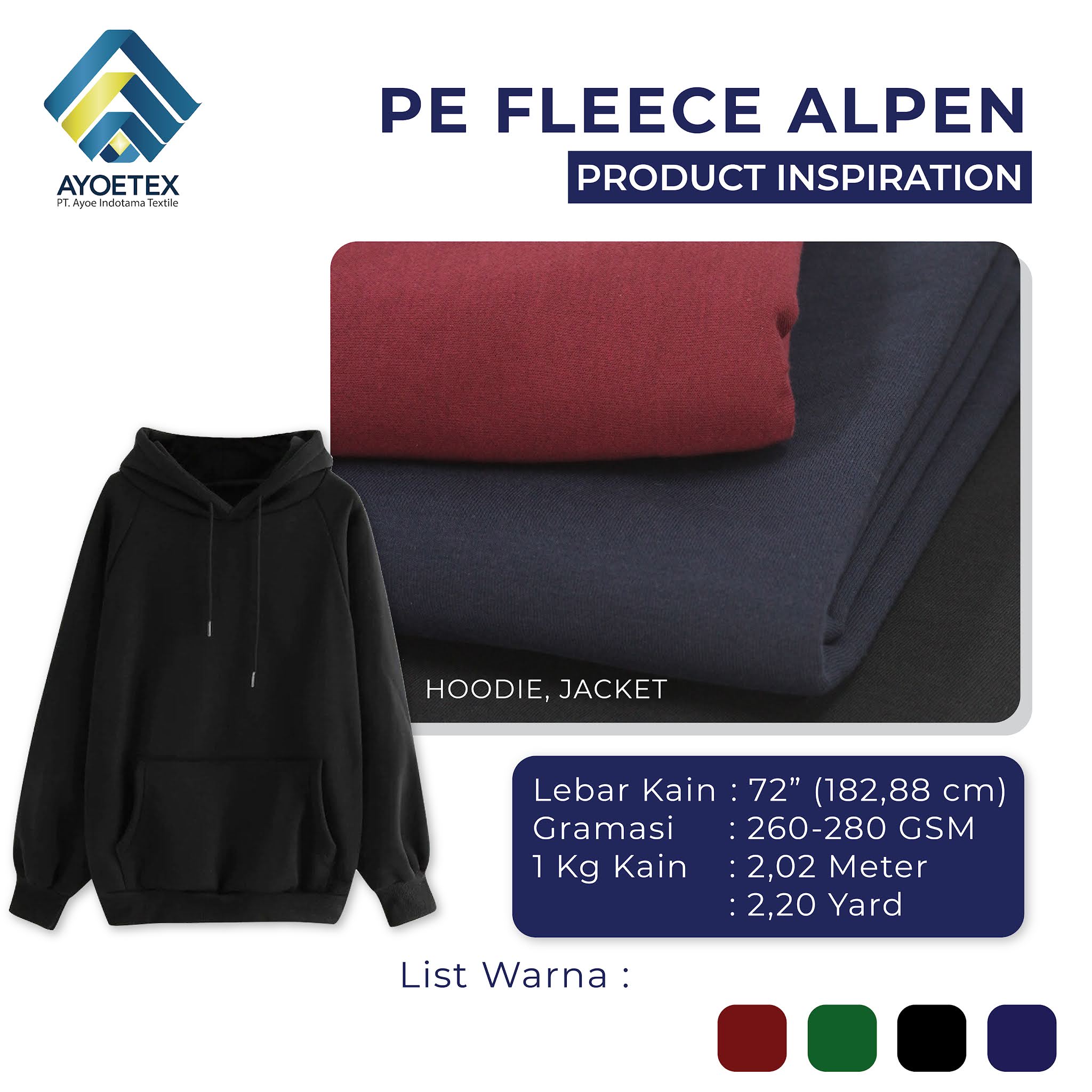 PE Fleece Alpen